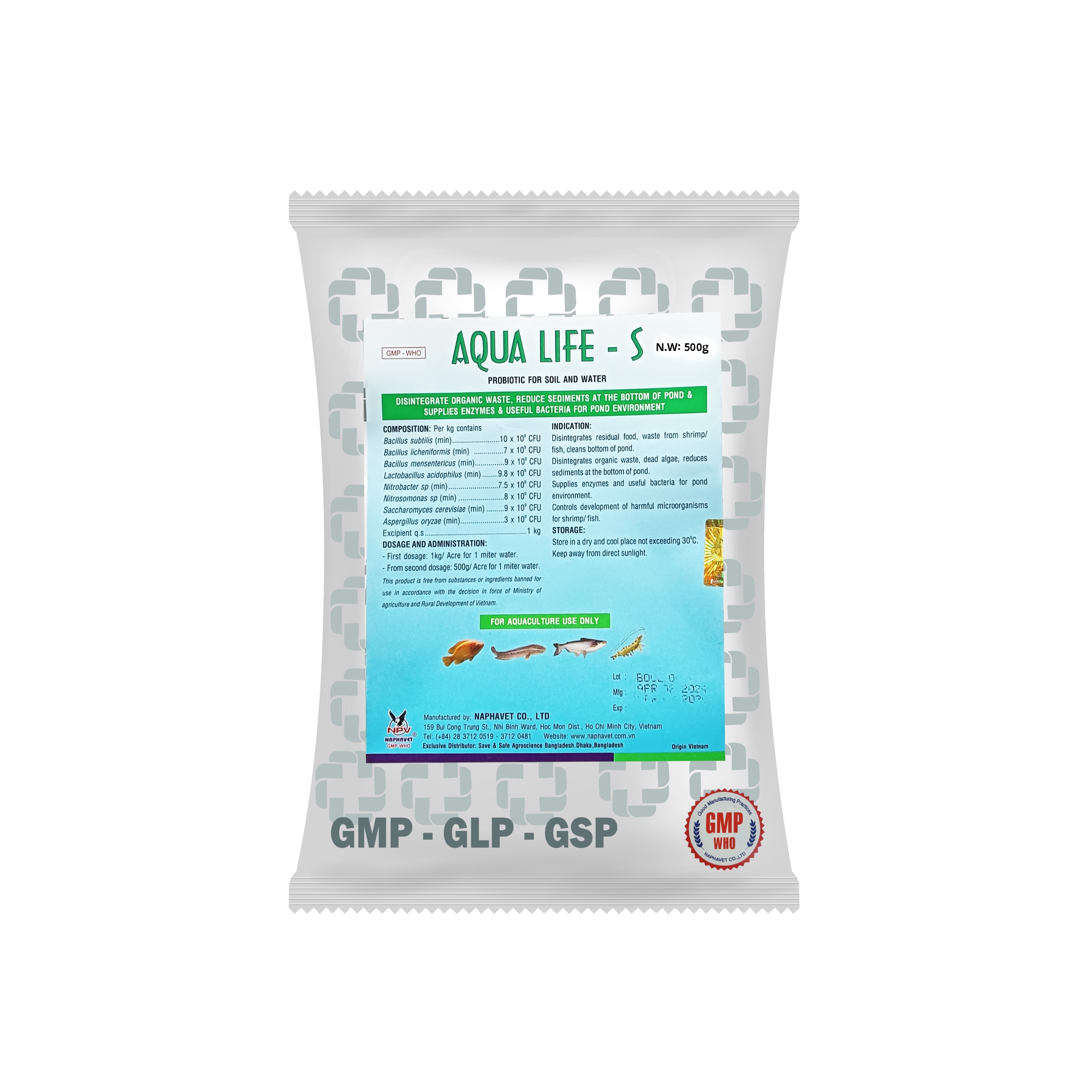 Aqua Life- S 500g (probiotic)