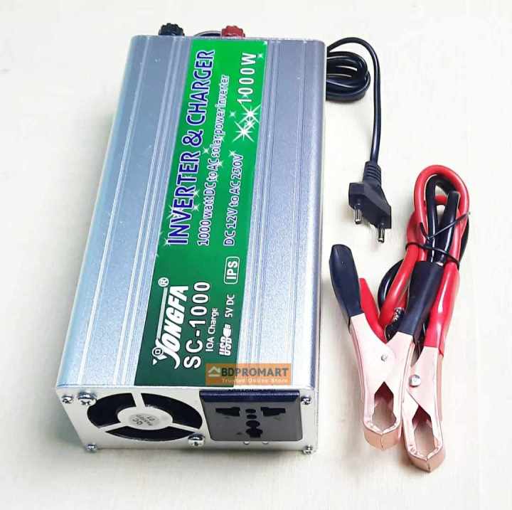 1000.Watt 4 in 1 Digital DC/AC Solar inverter