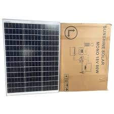 80 Watt Sunshine Solar panel Mono