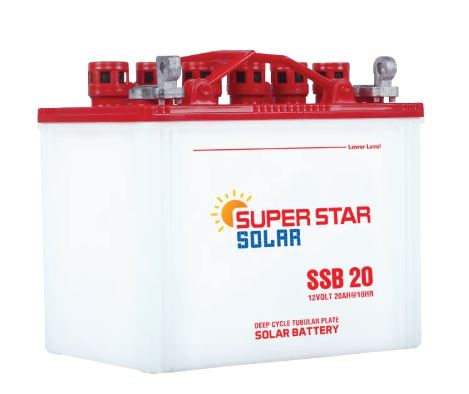 20A SSB Solar Battery 3 Year Warranty