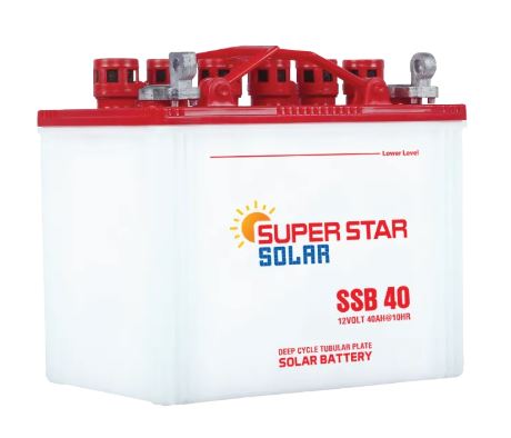 40A SSB Solar Battery 5 Year Warranty