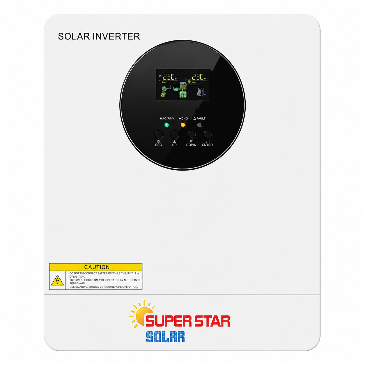 Super Star Solar Hybrid Pure Sine Wave 3.6KW Inverter