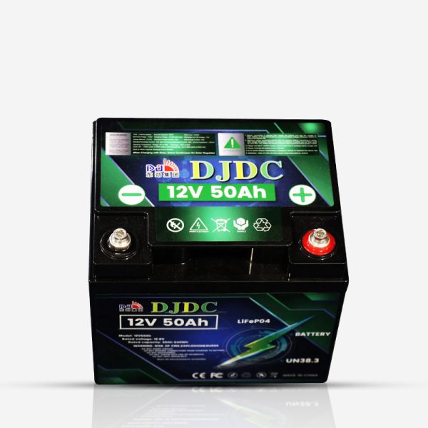 DJDC 12V 50Ah IPS LiFePO4 Battery