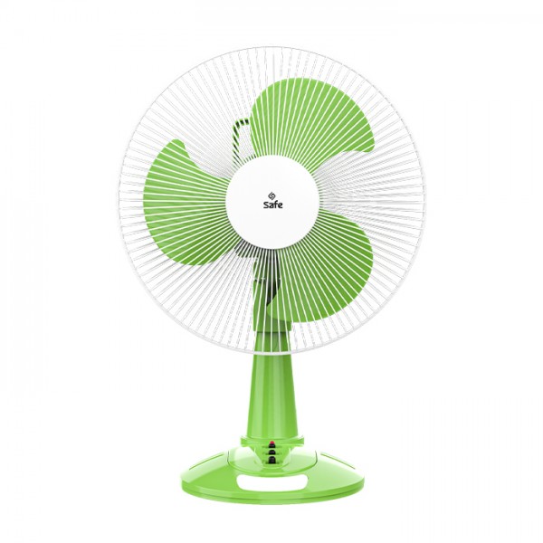 12" Safe Table Fan with Light  DC